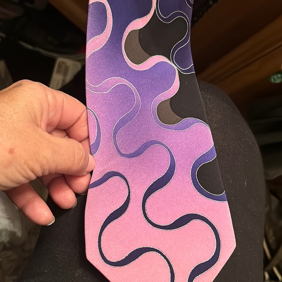 Alberto Zerra Handmade Silk Tie - Picture 1 of 7